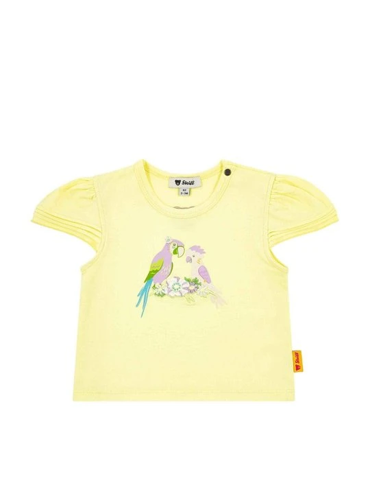 Zdjęcie produktu T-shirt z nadrukiem Steiff żółty