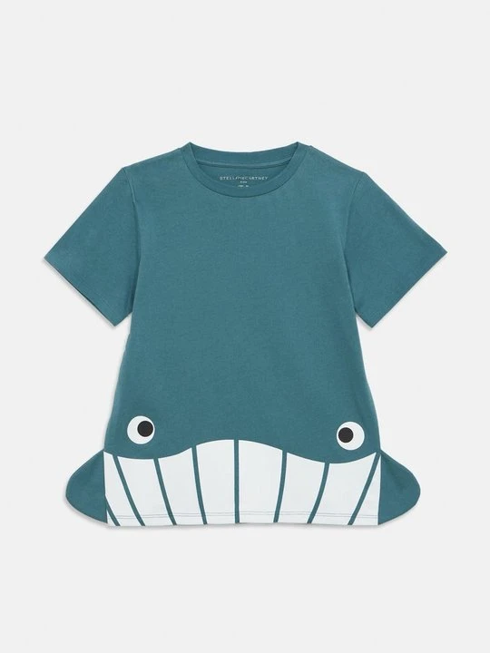 Zdjęcie produktu T-shirt z nadrukiem Stella McCartney jasnoniebieski