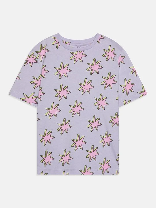 Zdjęcie produktu T-shirt z nadrukiem Stella McCartney liliowy