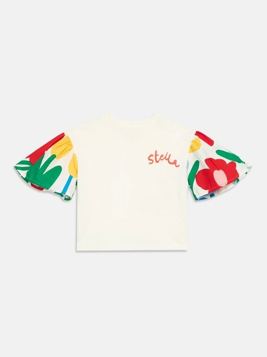 Zdjęcie produktu T-shirt z nadrukiem Stella McCartney mleczny