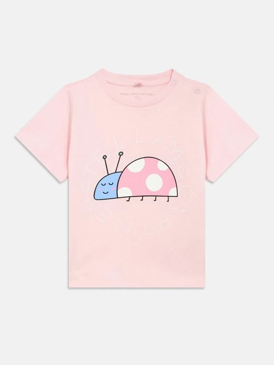 Zdjęcie produktu T-shirt z nadrukiem Stella McCartney różowy