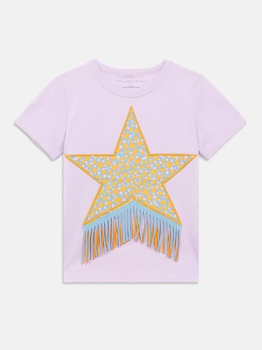 Zdjęcie produktu T-shirt z nadrukiem Stella McCartney różowy