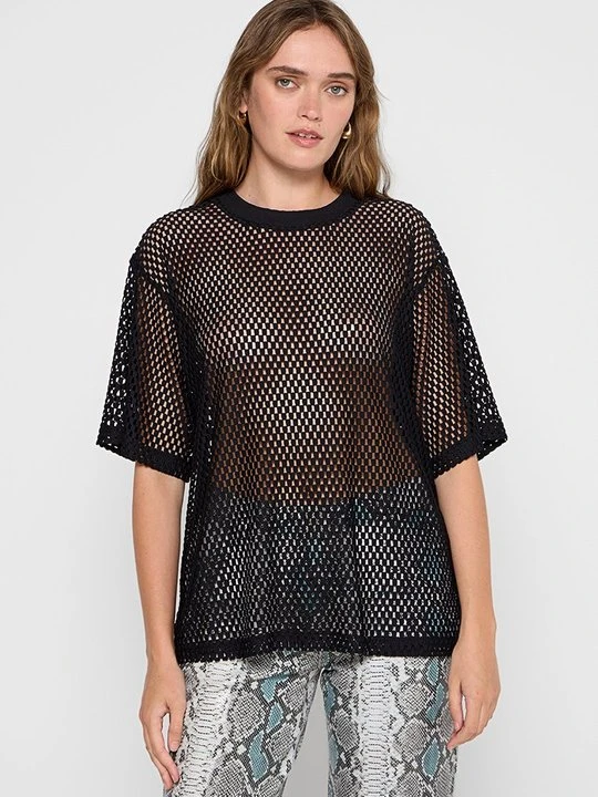 Zdjęcie produktu T-shirt z nadrukiem Stella Nova czarny