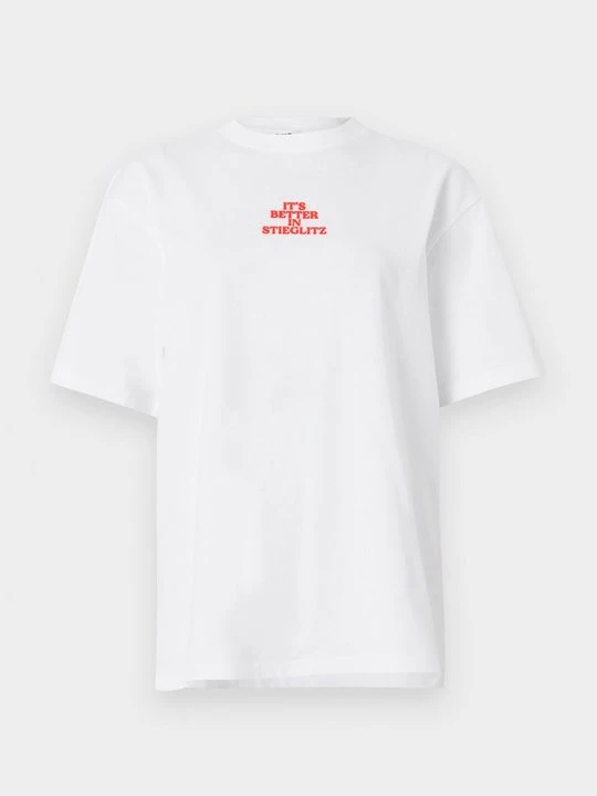Zdjęcie produktu T-shirt z nadrukiem Stieglitz biały