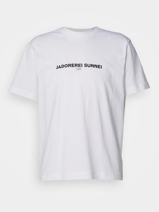 Zdjęcie produktu T-shirt z nadrukiem Sunnei biały