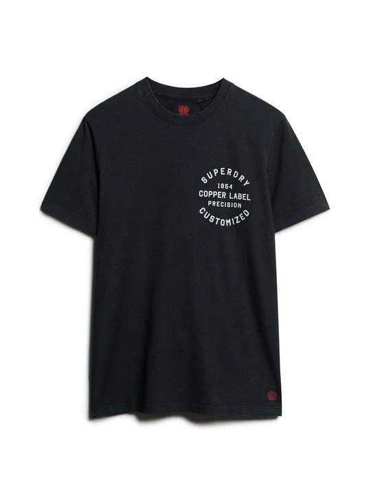 Zdjęcie produktu T-shirt z nadrukiem Superdry czarny