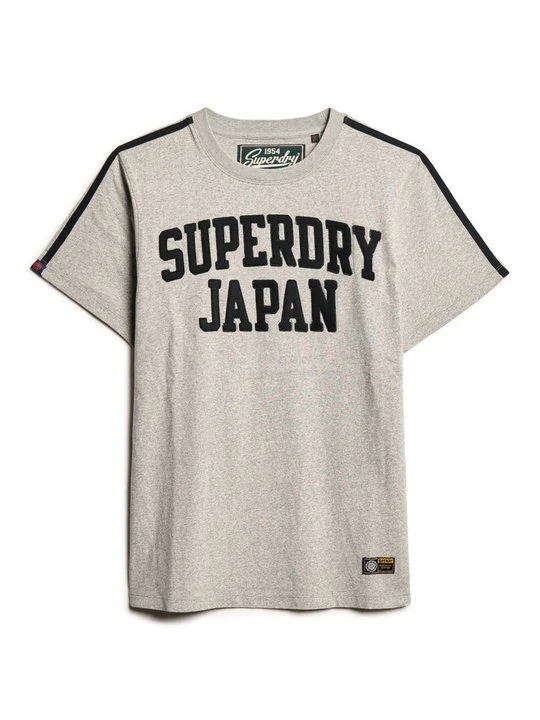 Zdjęcie produktu T-shirt z nadrukiem Superdry szary