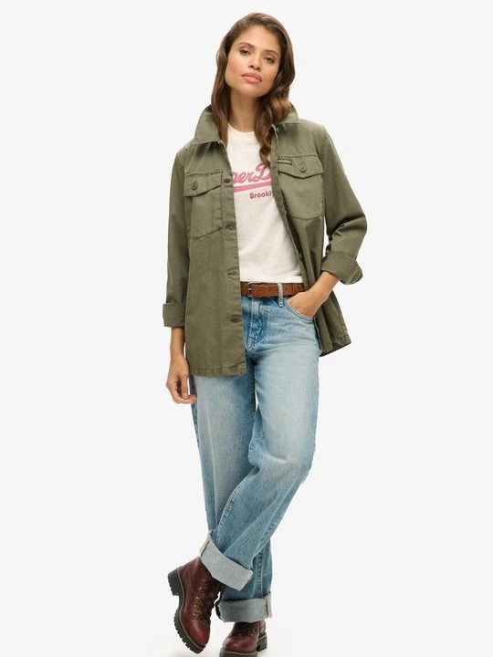 Zdjęcie produktu T-shirt z nadrukiem Superdry biały