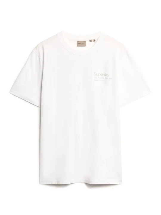 Zdjęcie produktu T-shirt z nadrukiem Superdry biały