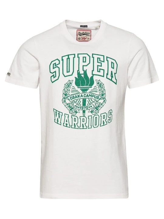 Zdjęcie produktu T-shirt z nadrukiem Superdry biały