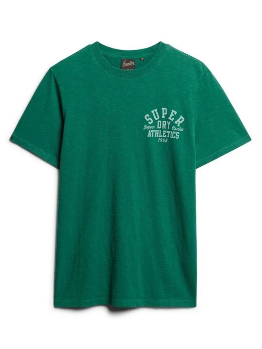 Zdjęcie produktu T-shirt z nadrukiem Superdry zielony