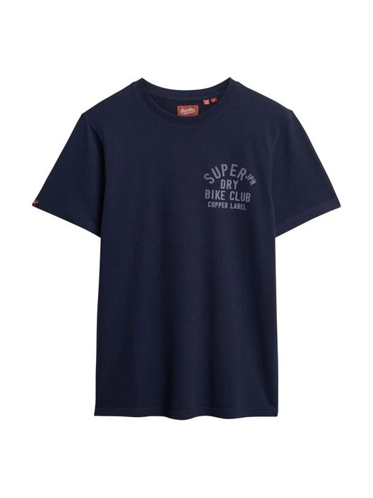 Zdjęcie produktu T-shirt z nadrukiem Superdry niebieski