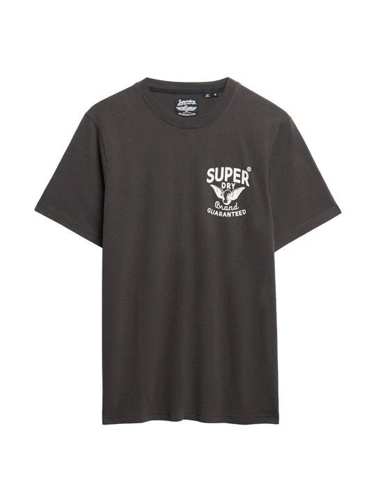 Zdjęcie produktu T-shirt z nadrukiem Superdry czarny