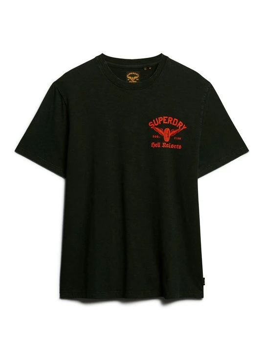 Zdjęcie produktu T-shirt z nadrukiem Superdry niebieski