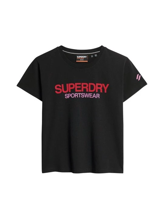 Zdjęcie produktu T-shirt z nadrukiem Superdry czarny