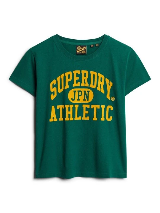 Zdjęcie produktu T-shirt z nadrukiem Superdry zielony