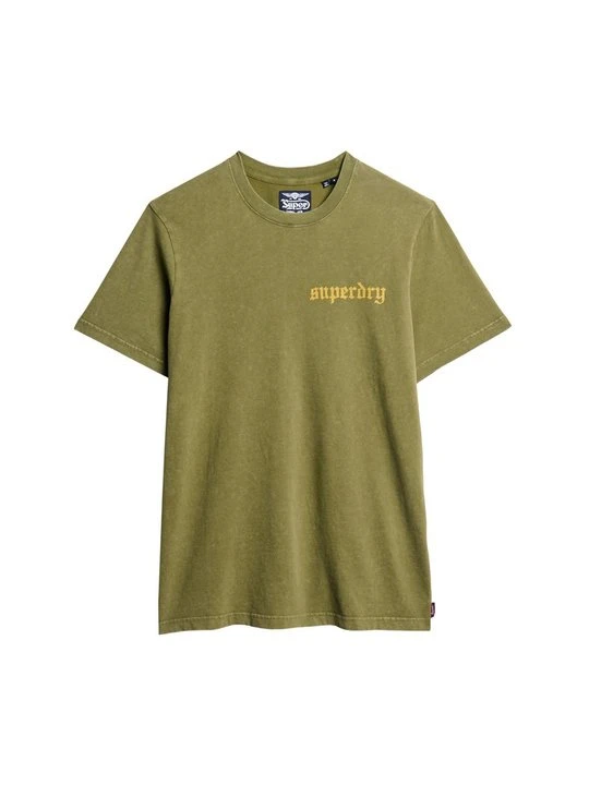 Zdjęcie produktu T-shirt z nadrukiem Superdry khaki