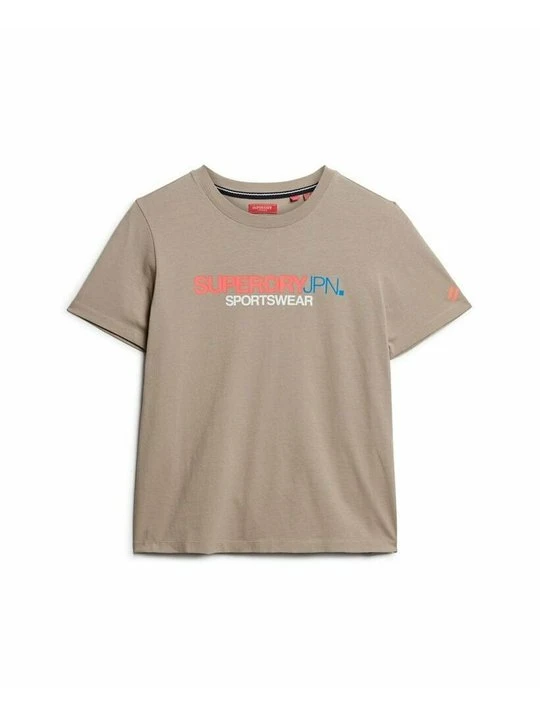 Zdjęcie produktu T-shirt z nadrukiem Superdry jasnoszary