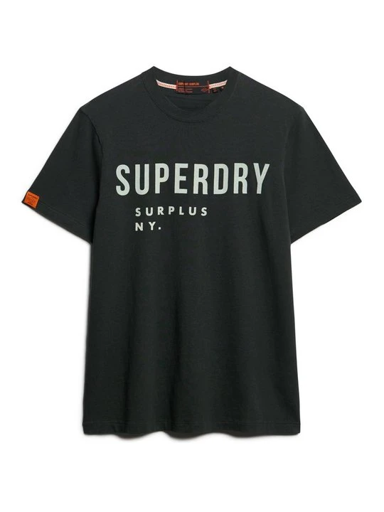 Zdjęcie produktu T-shirt z nadrukiem Superdry czarny