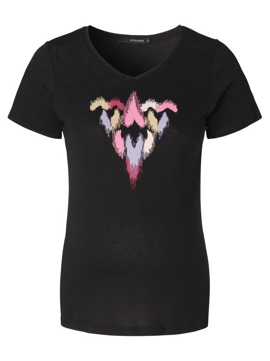 Zdjęcie produktu T-shirt z nadrukiem Supermom czarny