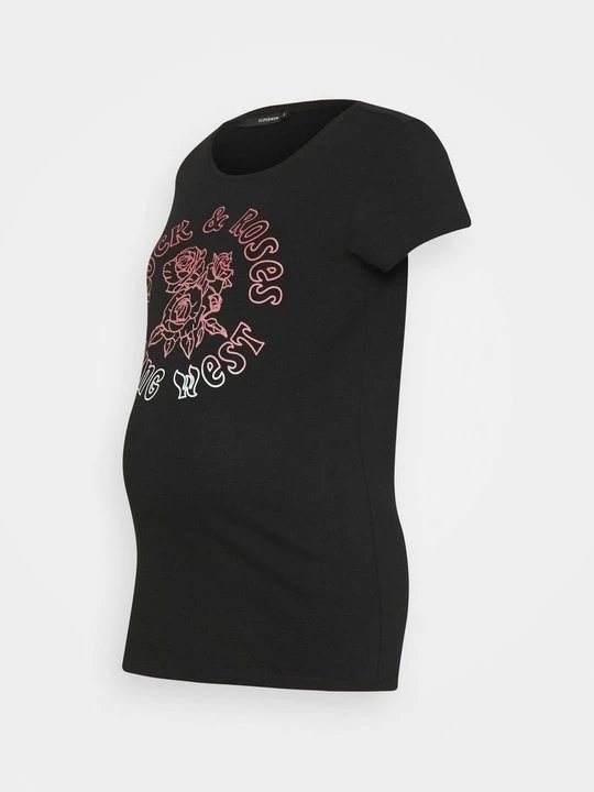Zdjęcie produktu T-shirt z nadrukiem Supermom czarny
