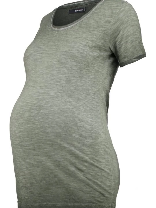 Zdjęcie produktu T-shirt z nadrukiem Supermom khaki