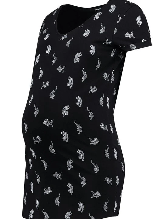 Zdjęcie produktu T-shirt z nadrukiem Supermom czarny