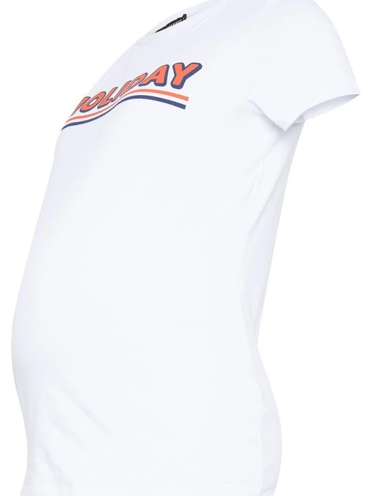 Zdjęcie produktu T-shirt z nadrukiem Supermom biały