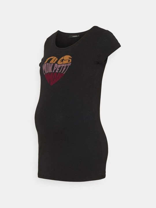 Zdjęcie produktu T-shirt z nadrukiem Supermom czarny