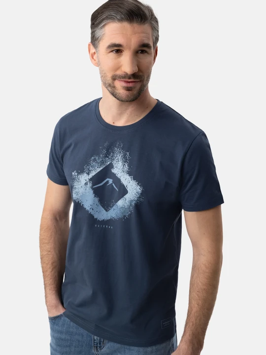 Zdjęcie produktu T-shirt z nadrukiem T-NEX Volcano Denim