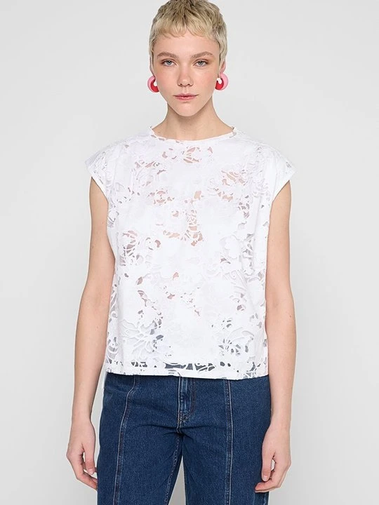 Zdjęcie produktu T-shirt z nadrukiem Ted Baker biały