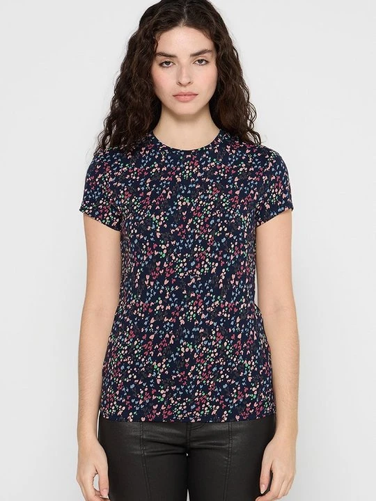 Zdjęcie produktu T-shirt z nadrukiem Ted Baker granatowy