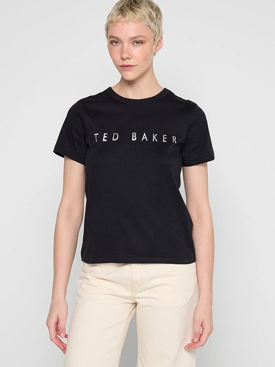 Zdjęcie produktu T-shirt z nadrukiem Ted Baker czarny
