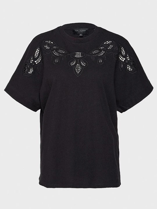 Zdjęcie produktu T-shirt z nadrukiem Ted Baker czarny