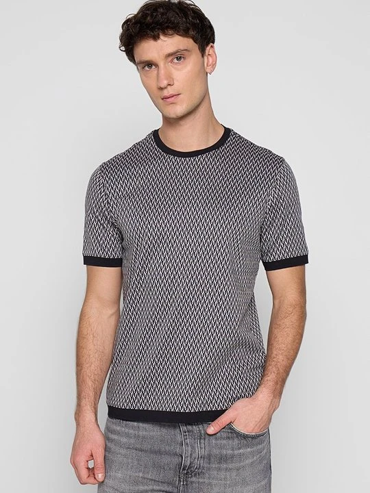 Zdjęcie produktu T-shirt z nadrukiem Ted Baker czarny