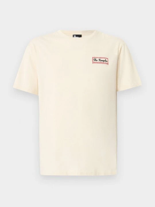 Zdjęcie produktu T-shirt z nadrukiem The Kooples beżowy