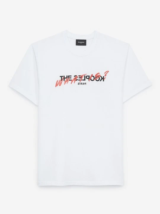 Zdjęcie produktu T-shirt z nadrukiem The Kooples biały