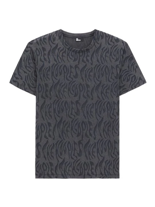 Zdjęcie produktu T-shirt z nadrukiem The Kooples czarny