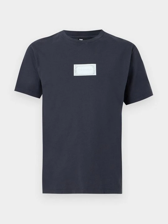 Zdjęcie produktu T-shirt z nadrukiem The Kooples granatowy