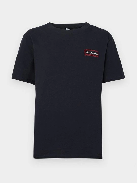 Zdjęcie produktu T-shirt z nadrukiem The Kooples granatowy