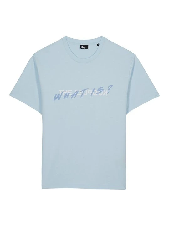 Zdjęcie produktu T-shirt z nadrukiem The Kooples niebieski
