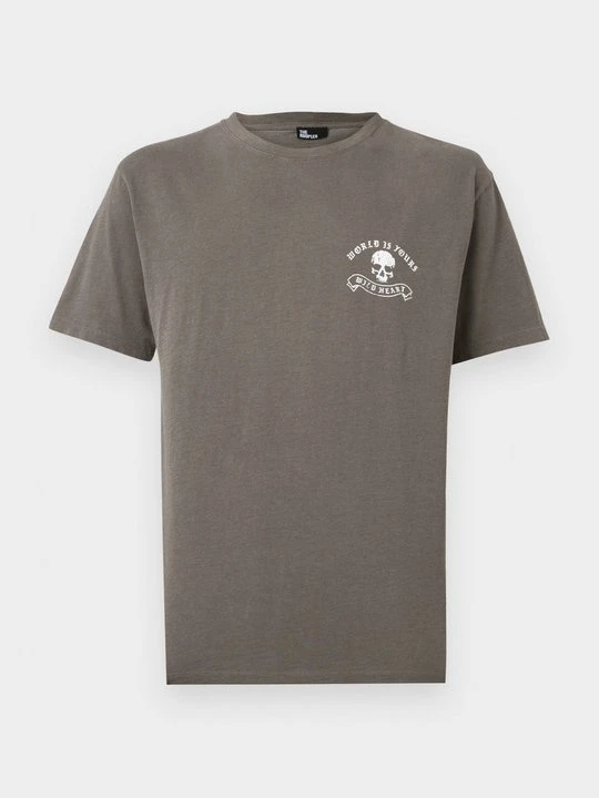 Zdjęcie produktu T-shirt z nadrukiem The Kooples szary