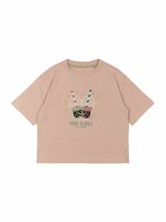 Zdjęcie produktu T-shirt z nadrukiem The NEW jasnoczerwony