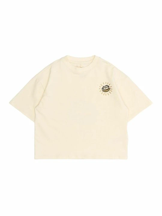 Zdjęcie produktu T-shirt z nadrukiem The NEW beżowy