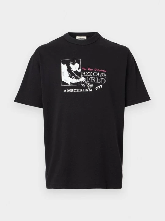 Zdjęcie produktu T-shirt z nadrukiem THE NEW ORIGINALS czarny