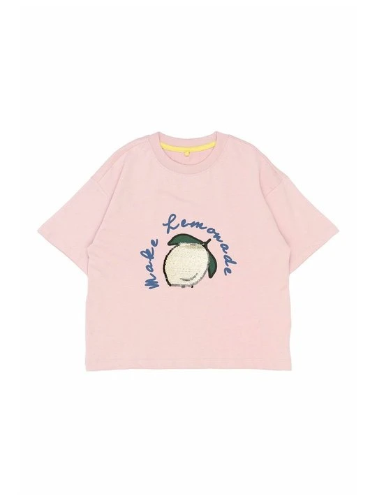 Zdjęcie produktu T-shirt z nadrukiem The NEW różowy