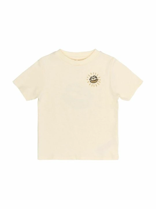Zdjęcie produktu T-shirt z nadrukiem The New Siblings beżowy