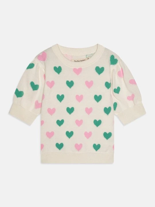 Zdjęcie produktu T-shirt z nadrukiem The New Society biały