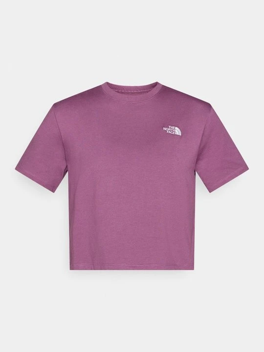 Zdjęcie produktu T-shirt z nadrukiem The North Face fioletowy