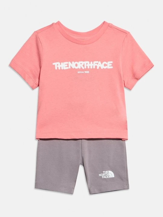 Zdjęcie produktu T-shirt z nadrukiem The North Face koralowy